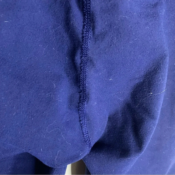 Lululemon Blue Mesh Panel Wunder Under Leggings  6 - Picture 4 of 11